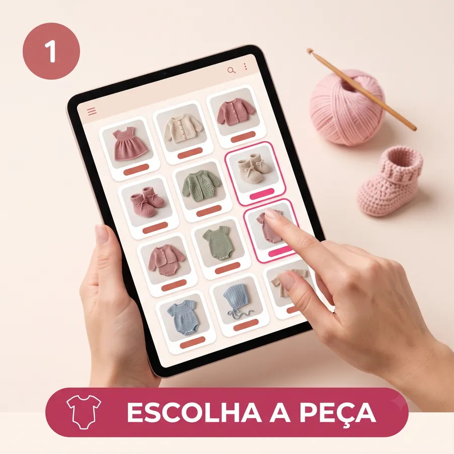 Escolher o modelo no acervo